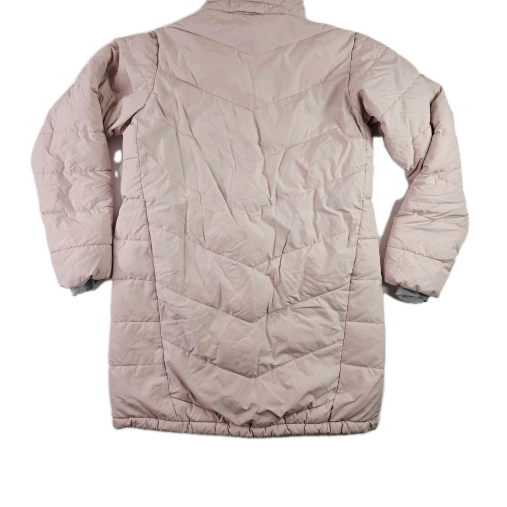 Columbia Full-Zip Puffer Coat Jacket Light Pink Women's Size M No Hood - Picture 2 of 8